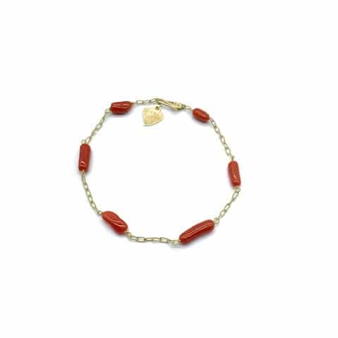 Caterina Murino bracelet corail
