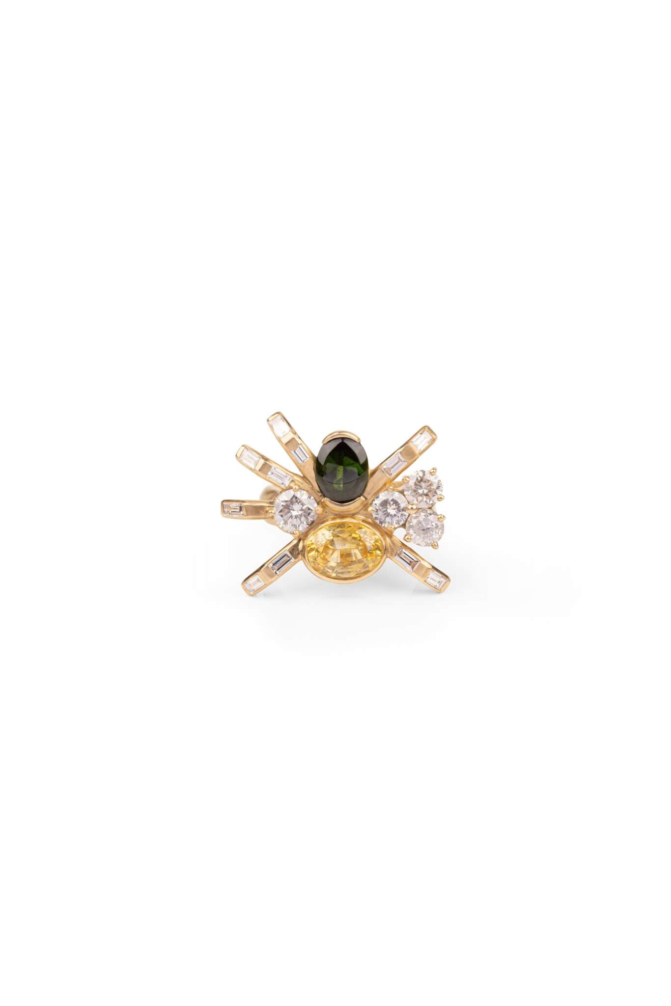 Imprévue bague or jaune et saphir