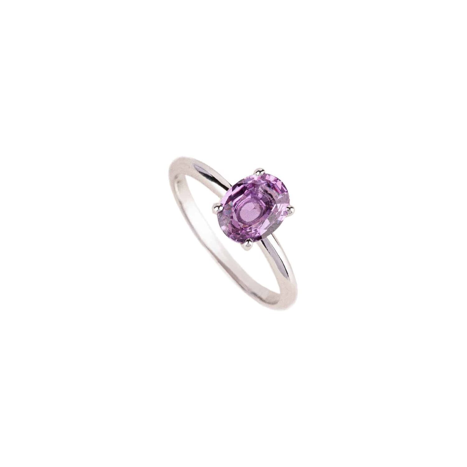 bague fiançailles or saphir