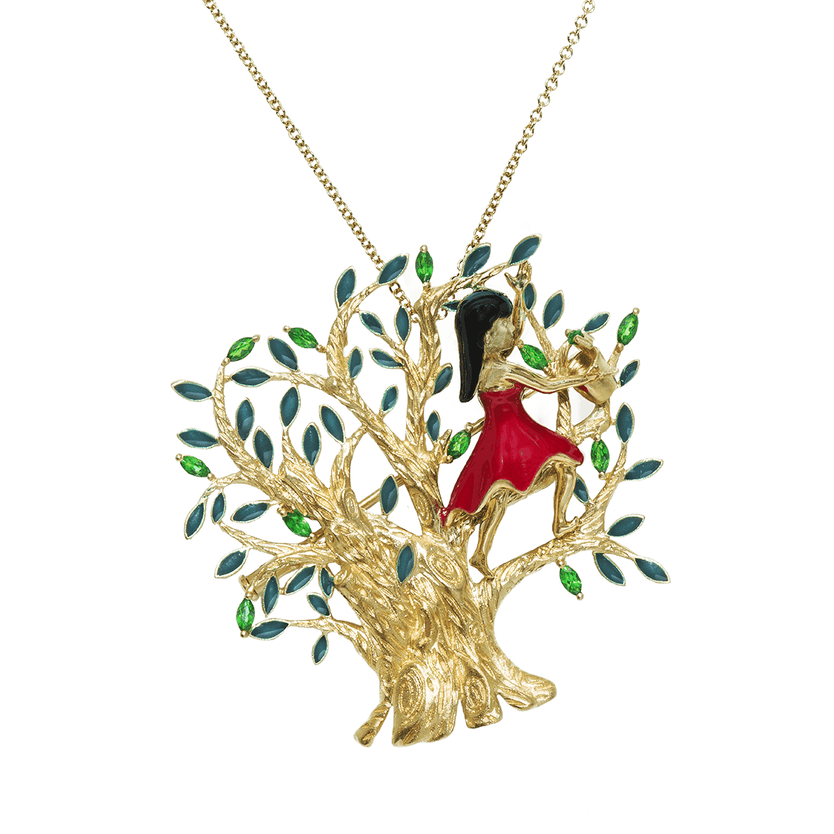 Printemps des femmes pendentif