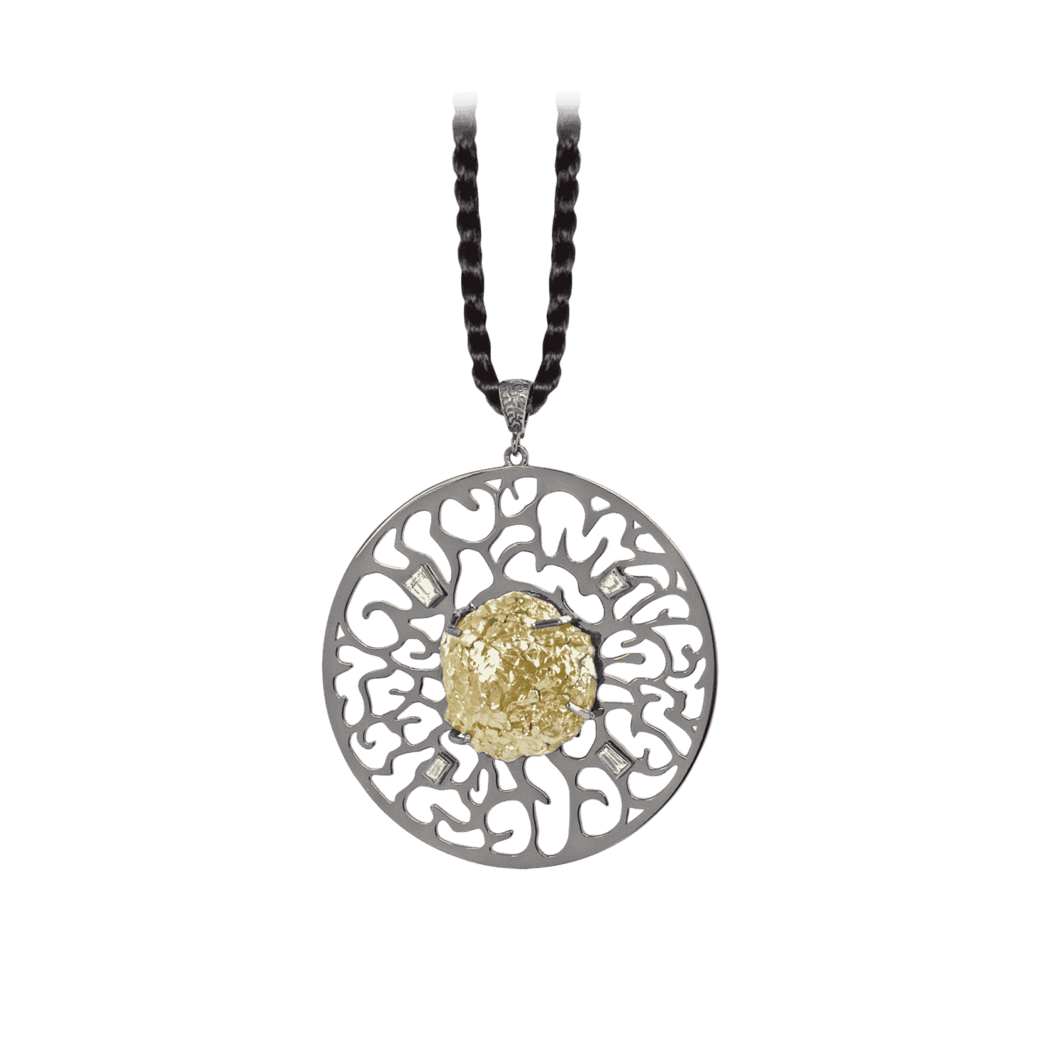 Empreinte collier Muji Maye diamant