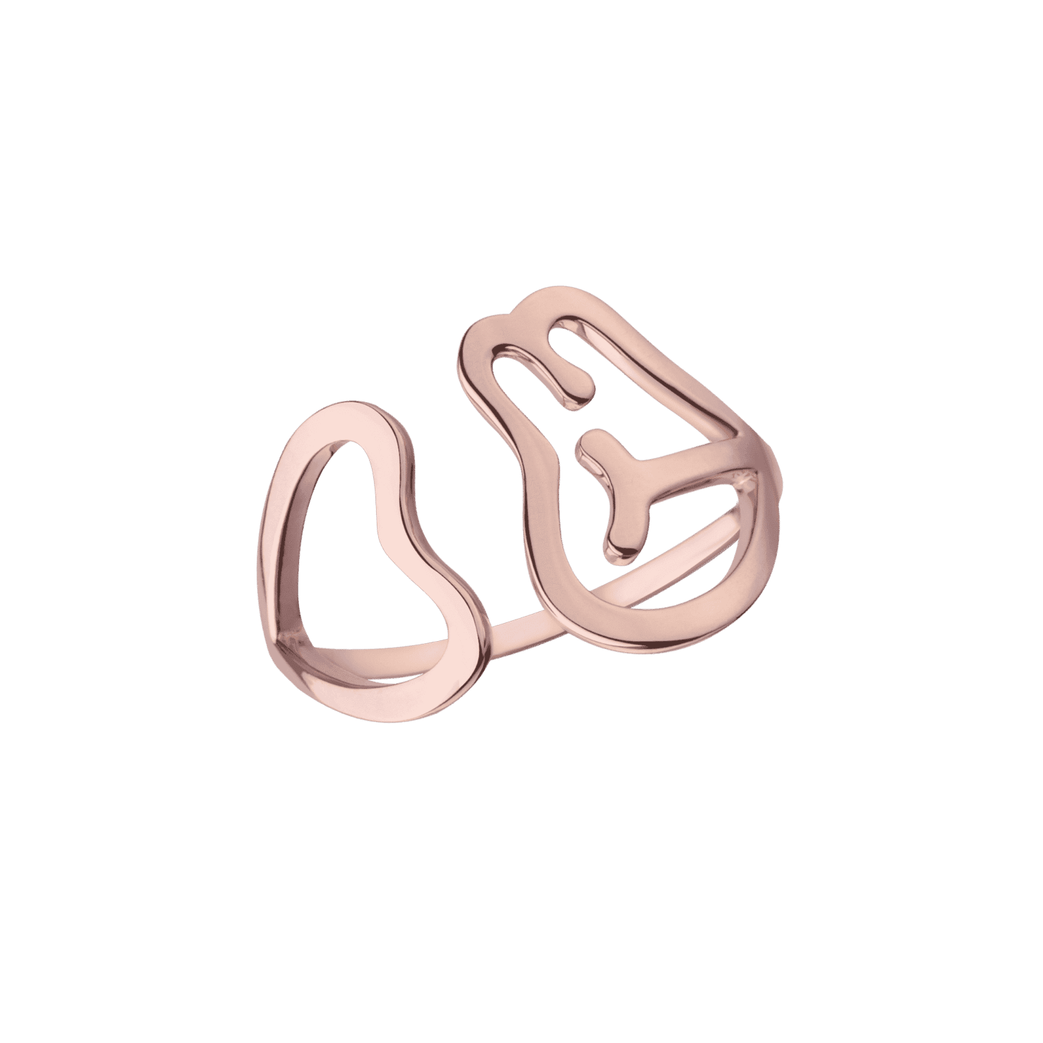 Empreinte bague or rose