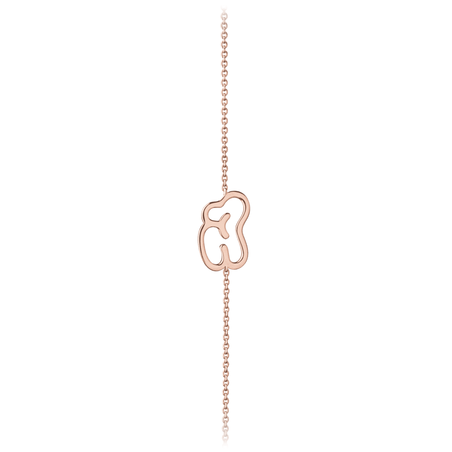 Empreinte bracelet or rose